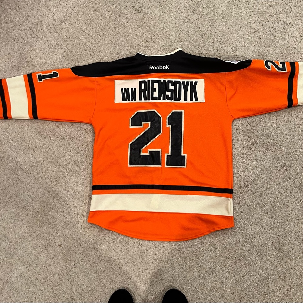 NHL Winter Classic 2012 Van Riemsdyk Philadelphia flyers jersey